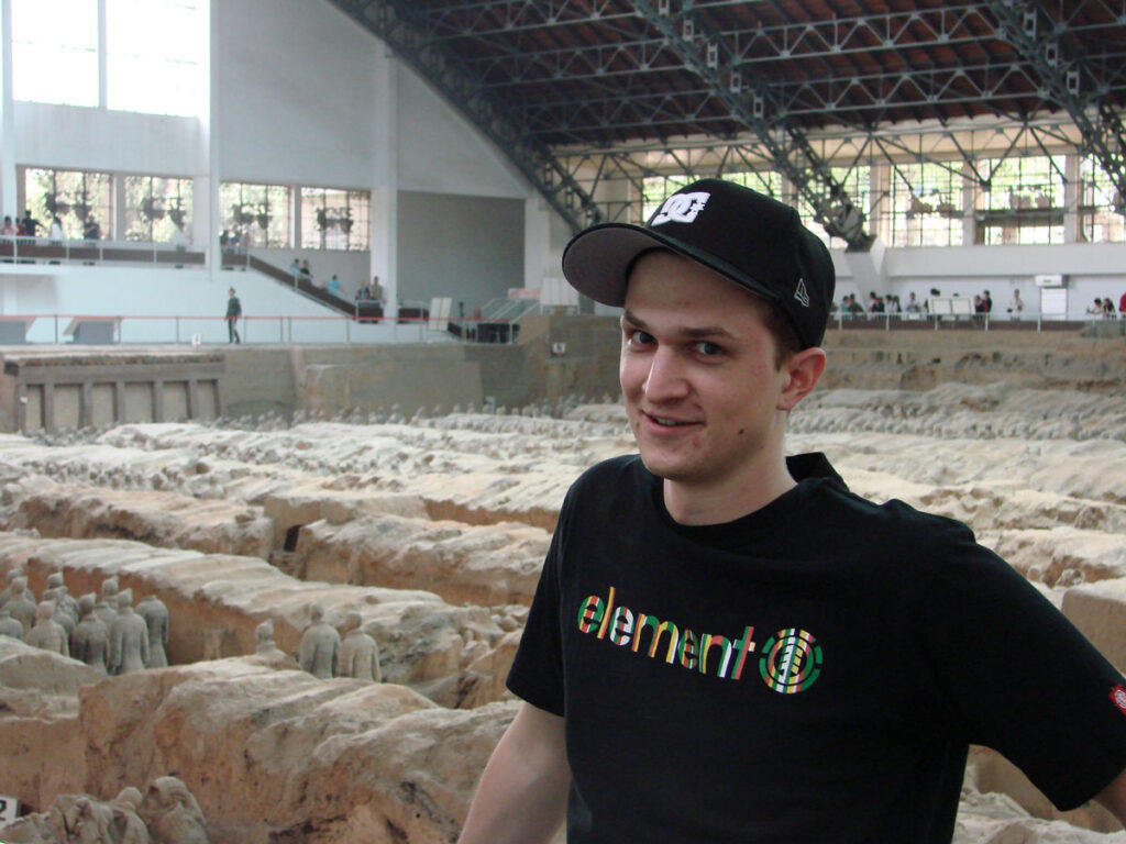 twenty two year old nick schaferhoff, not yet living with tinnitus